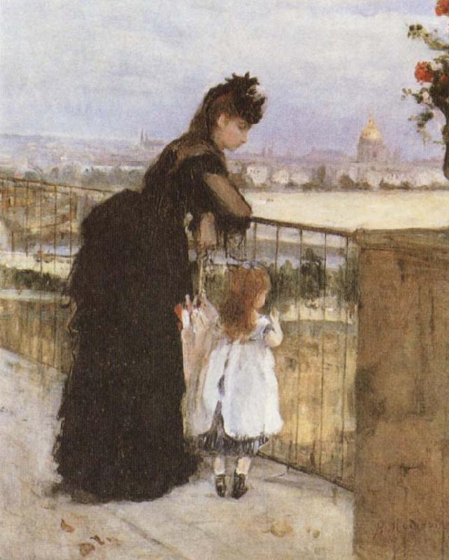 Berthe Morisot On the Balcony oil painting picture